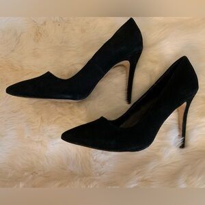 Classic CARVELA Kurt Geiger Black Suede Pumps SHOES Heels women size 39